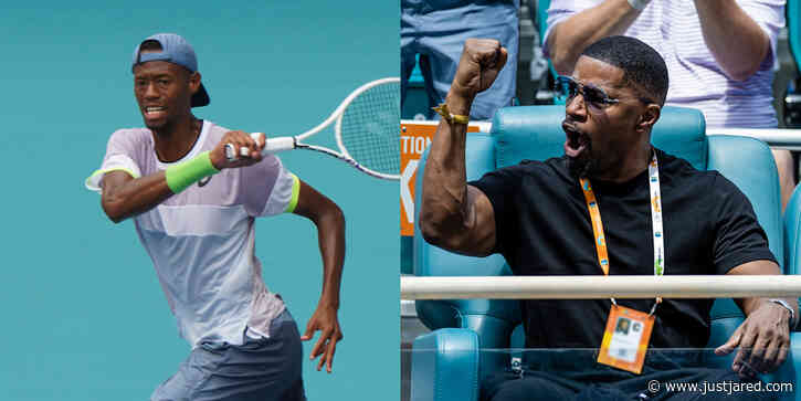 Jamie Foxx Cheers on Rising Tennis Star Christopher Eubanks at Miami Open, Daniil Medvedev Advances to Semi-Finals