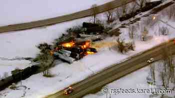 Evacuation order lifted after train derailment in Raymond, Minnesota