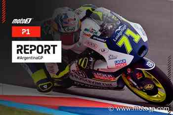 Sasaki il più veloce prima dell'arrivo della pioggia