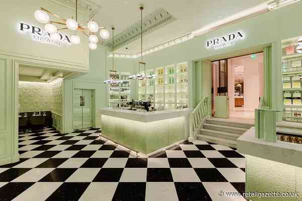 In pictures: Harrods opens the doors to Prada cafe pop-up