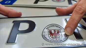 Autozulassung digital ab September: Stempel für Nummernschild kommen per Post