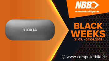 Externe SSD: Kioxia Exceria mit 1 TB für im Angebot