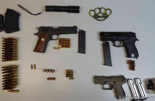 POL-HAM: Schusswaffen und 17 Kilogramm Marihuana bei Wohnungsdurchsuchungen entdeckt - Zwei Männer in Untersuchungshaft