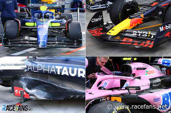 Pictures: F1 teams’ car updates for the 2023 Australian Grand Prix | 2023 Australian Grand Prix