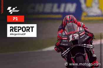 Viñales imprendibile nella P1 in Argentina