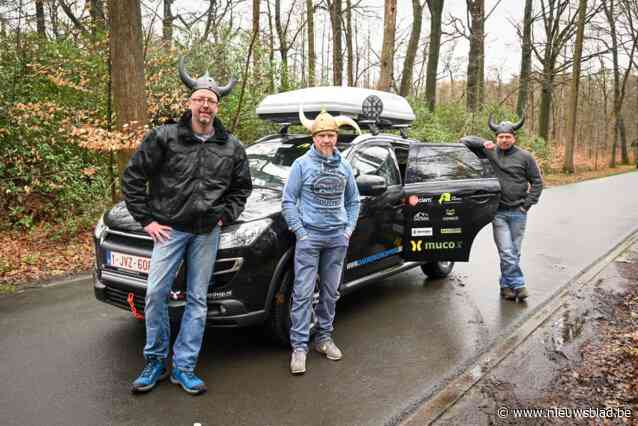 Vikings for Muco doorkruist Scandinavië voor het goede doel. “Onze zwembroek laten we thuis”