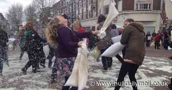 'Hull pillow fight day' set to return this weekend for first time in four years