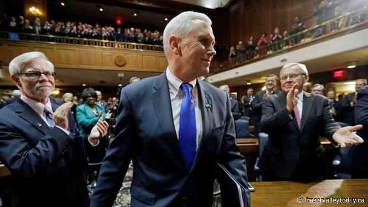 Not just Trump’s VP: Pence touts time as governor, US Rep