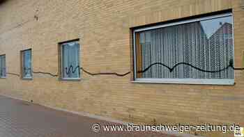 Hakenkreuze und andere Schmierereien in Lehre