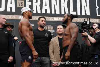 Anthony Joshua vs Jermaine Franklin: How to watch and start time