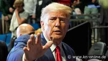 Historische Anklage: Donald Trump soll am Dienstag vor Gericht in New York erscheinen