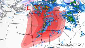 Nearly 90 million under severe storm threat with possible tornadoes, hail and strong winds on the way
