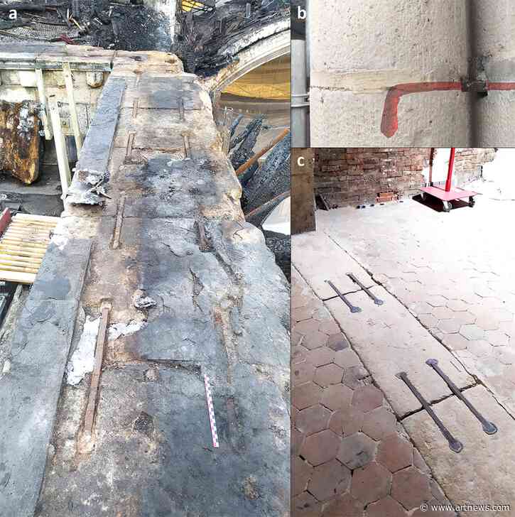 Notre-Dame May Have Been the First Gothic Cathedral to Widely Rely on Iron Staples in Its Stonework