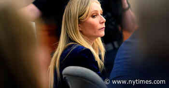 Jury Finds Gwyneth Paltrow Not Liable in Ski Crash Trial