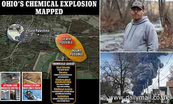 CDC team fell sick in Ohio while studying health impacts of toxic Ohio train derailment
