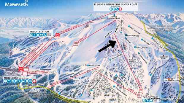 WATCH: Skiing On Top Of A Buried Chairlift