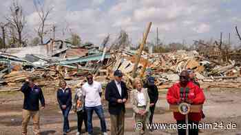 Biden besucht von Tornados verwüstete Stadt in Mississippi