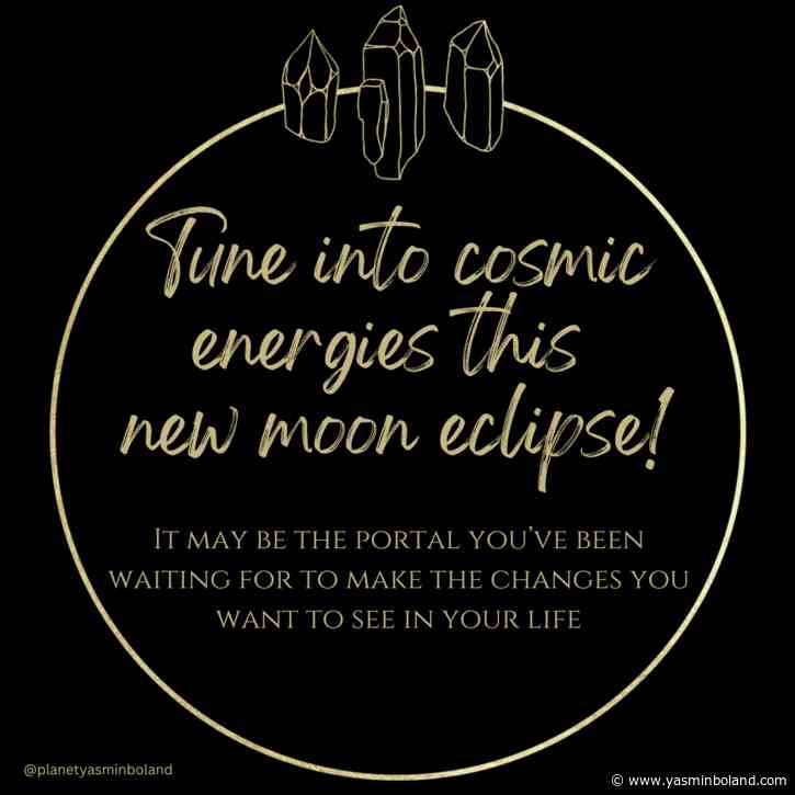 There is a New Moon Eclipse Coming Up