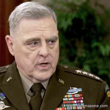 ‘Lower the Rhetoric’ on China, Says Milley