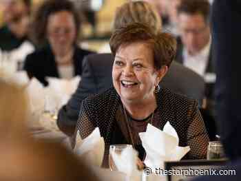 Harpauer touts Sask. provincial budget to business association in Saskatoon