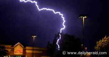 Multiple rounds of severe weather could hit the suburbs today