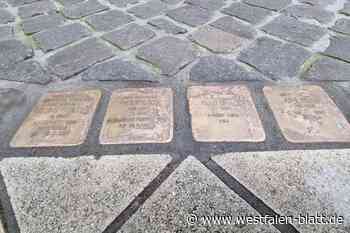 37 Stolpersteine werden in Warburg verlegt