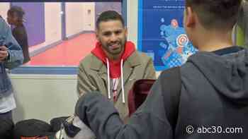 Jose Ramirez visits Boys and Girls Club of Fresno County before boxing match