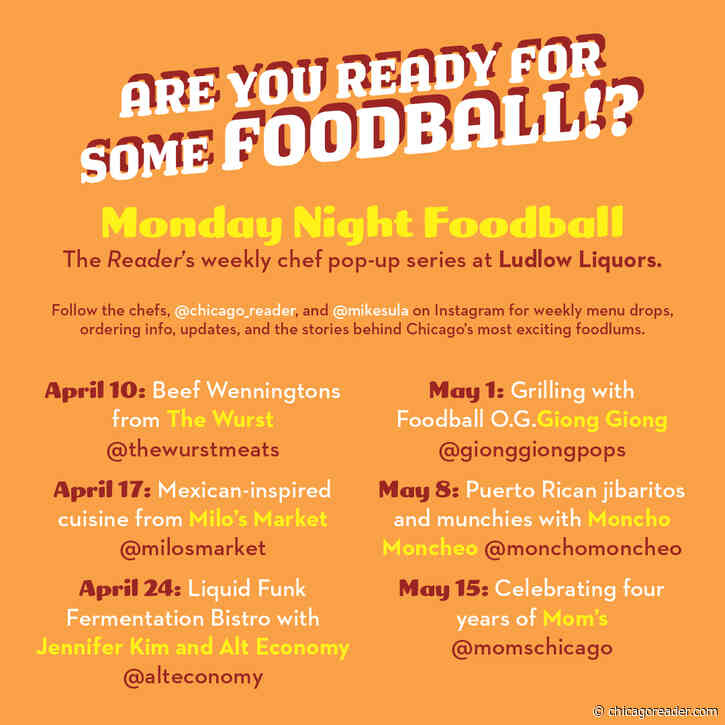 The breeze is warm, the summer is long, and the patio is (almost) open for the new season of Monday Night Foodball