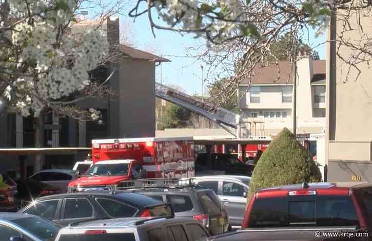 Albuquerque Fire Rescue battles apartment fire Friday afternoon