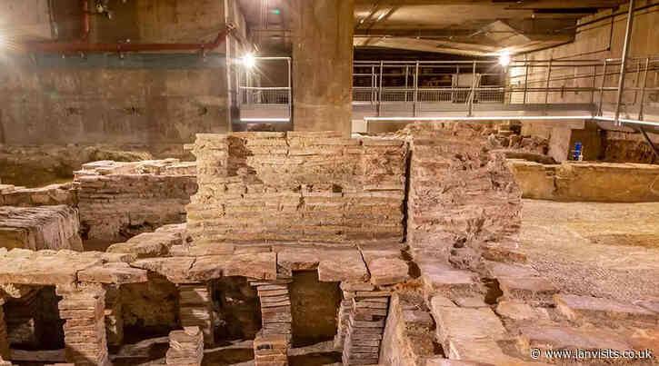 Tours of a Roman London bathhouse resume in April