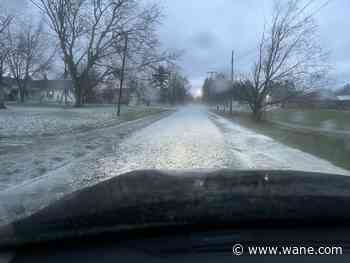 LOOK: Hail rains down in Steuben County