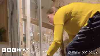 'Secret shower' discovered during renovation works