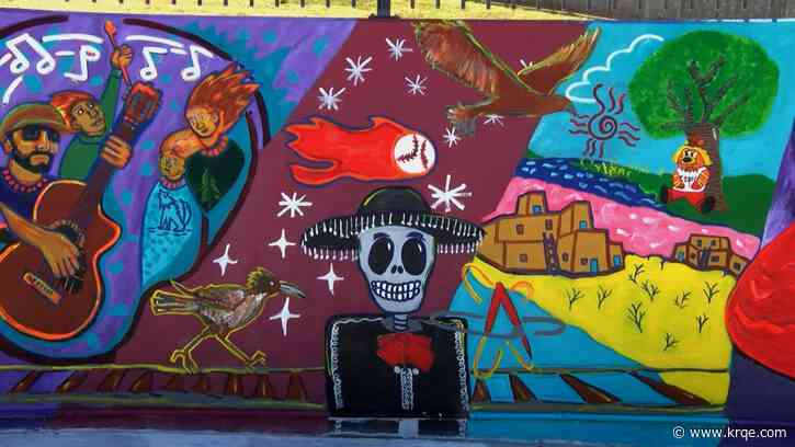 New mural at Isotopes Park created by 13 year old artist