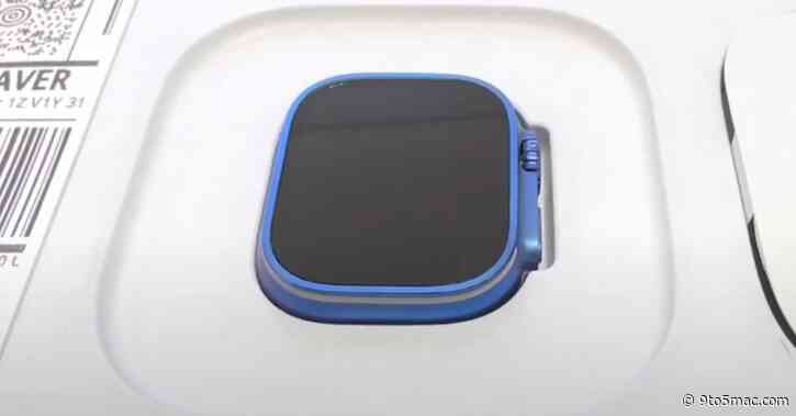 Jeweler creates the first custom anodized Apple Watch Ultra, here it is in blue [Video]