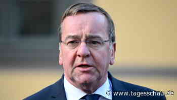 Liveblog: + Pistorius: Ausrüstungslücken bleiben noch +