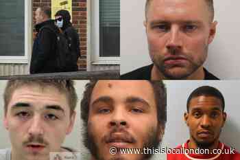 South east London criminals jailed in March including two policemen