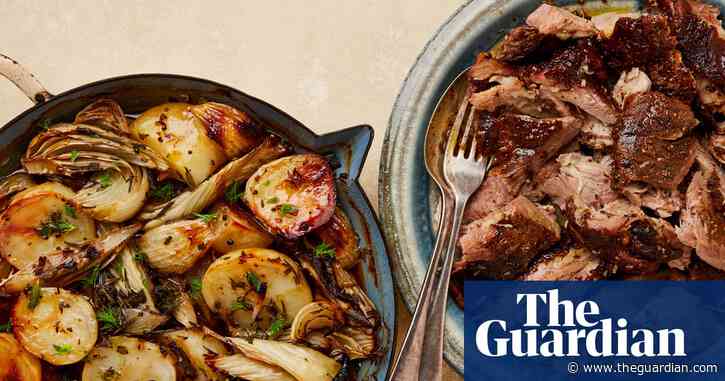Boulangère lamb, roast pepper salad and semlor buns: Yotam Ottolenghi’s Easter recipes