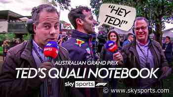 Ted's Qualifying Notebook | Australian Grand Prix