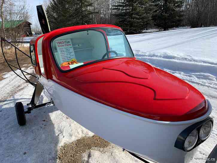 Snowplanes were once part of the prairie landscape. This Albertan is bringing them back