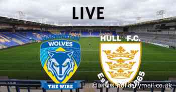Warrington Wolves v Hull FC LIVE: Build-up and team news from Halliwell Jones