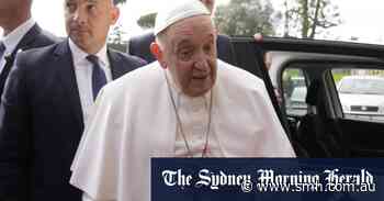 Pope Francis leaves hospital after treatment for bronchitis, saying ‘I’m still alive’