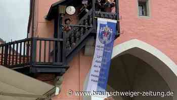 Abblasen Hausmannsturm in Helmstedt