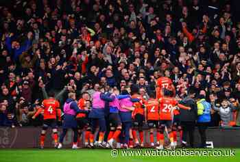 Luton surf on the wave of derby atmosphere as Watford sink