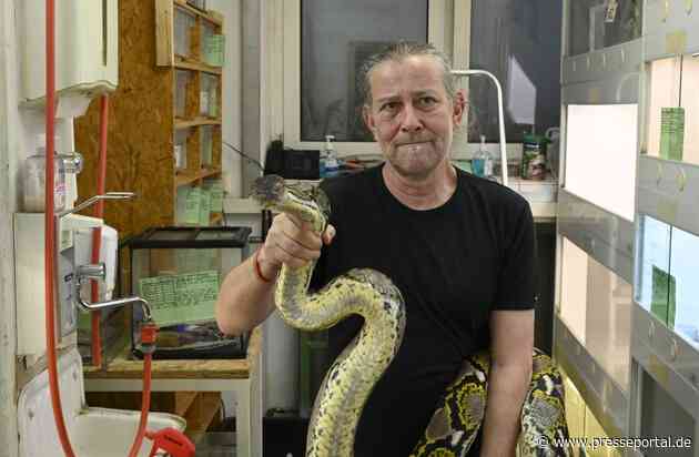 FW-M: Feuerwache unterstützt Reptilienauffangstation Ein Aprilscherz - aber nicht alles ist falsch