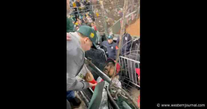 Watch: MLB Player Takes a Swipe at Fan, Cusses Him Out in Opening Day Interaction That's Gone Viral