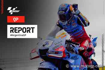 Alex Marquez in pole dopo le fiamme in Argentina