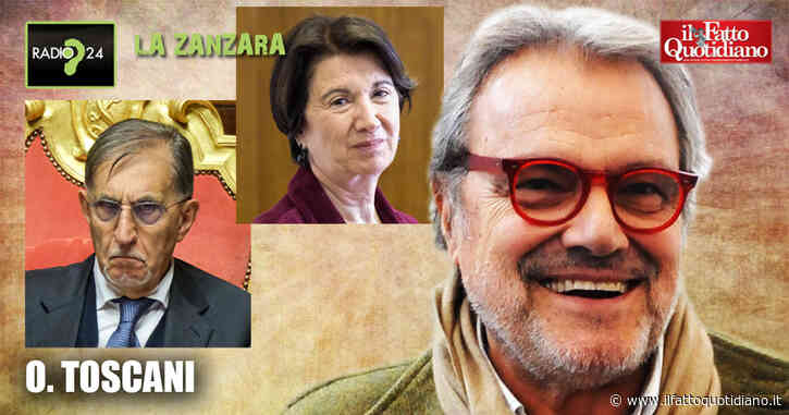 La Zanzara, Oliviero Toscani: “La Russa è un caso clinico, un fascista antiquato da fiera di paese. Ma Roccella è più pericolosa e infida”