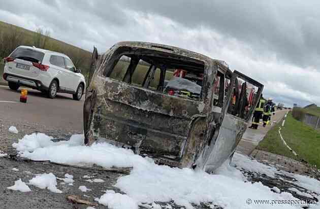 API-TH: Zwei Pkw brennen bei Erfurt auf der A 71 Ri. Schweinfurt und A 4 Ri. Dresden aus!