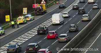 M5 traffic live: Crash near Cribbs Causeway causing delays
