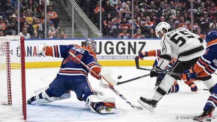 Oilers goaltender Stuart Skinner named NHL rookie of the month